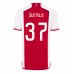 Günstige Ajax Josip Sutalo #37 Heim Fussballtrikot 2023-24 Kurzarm